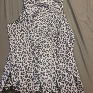 Leopard Print Sleeveless Top